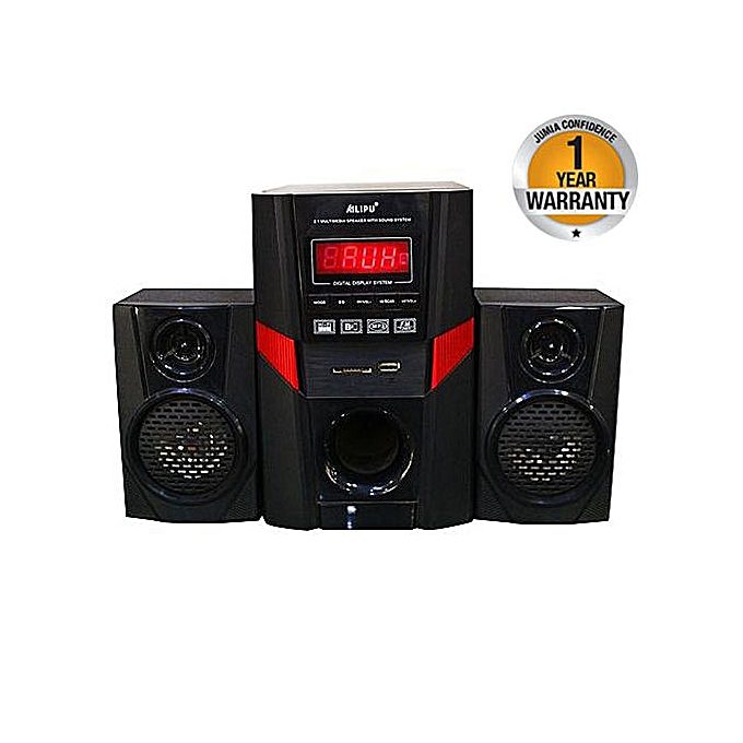 Ailipu 2267DC -Speaker/Woofer Bluetooth USB ACDC Remote Multimedia Sub woofer – Black - Image 2