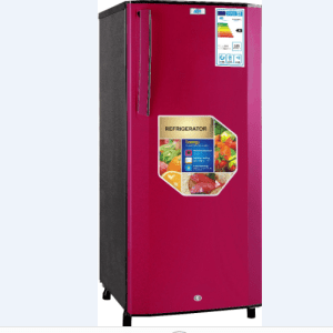 ADH 215litres single door red colour