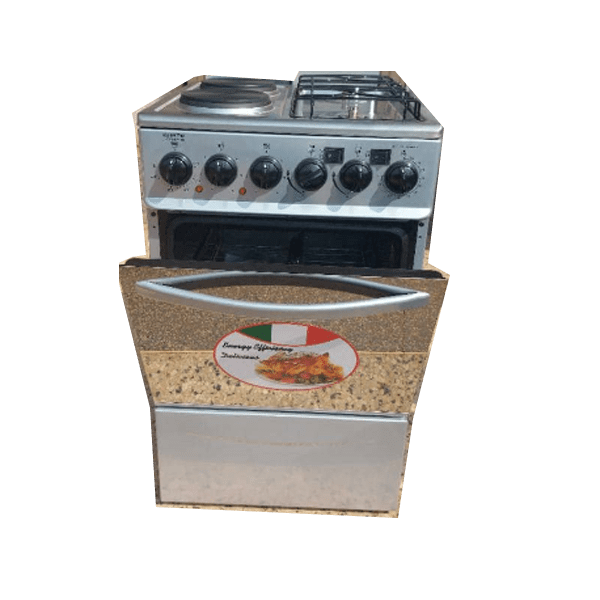 Globalstar General Two Gas + Two Electric Oven – Silver - Image 2
