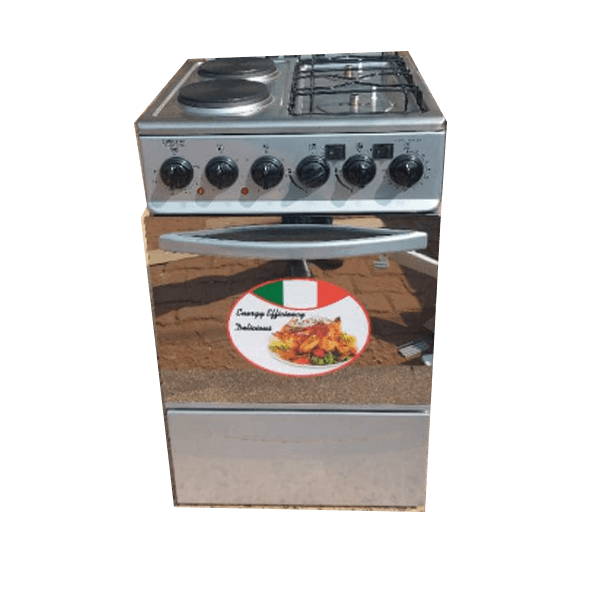 Globalstar General Two Gas + Two Electric Oven – Silver