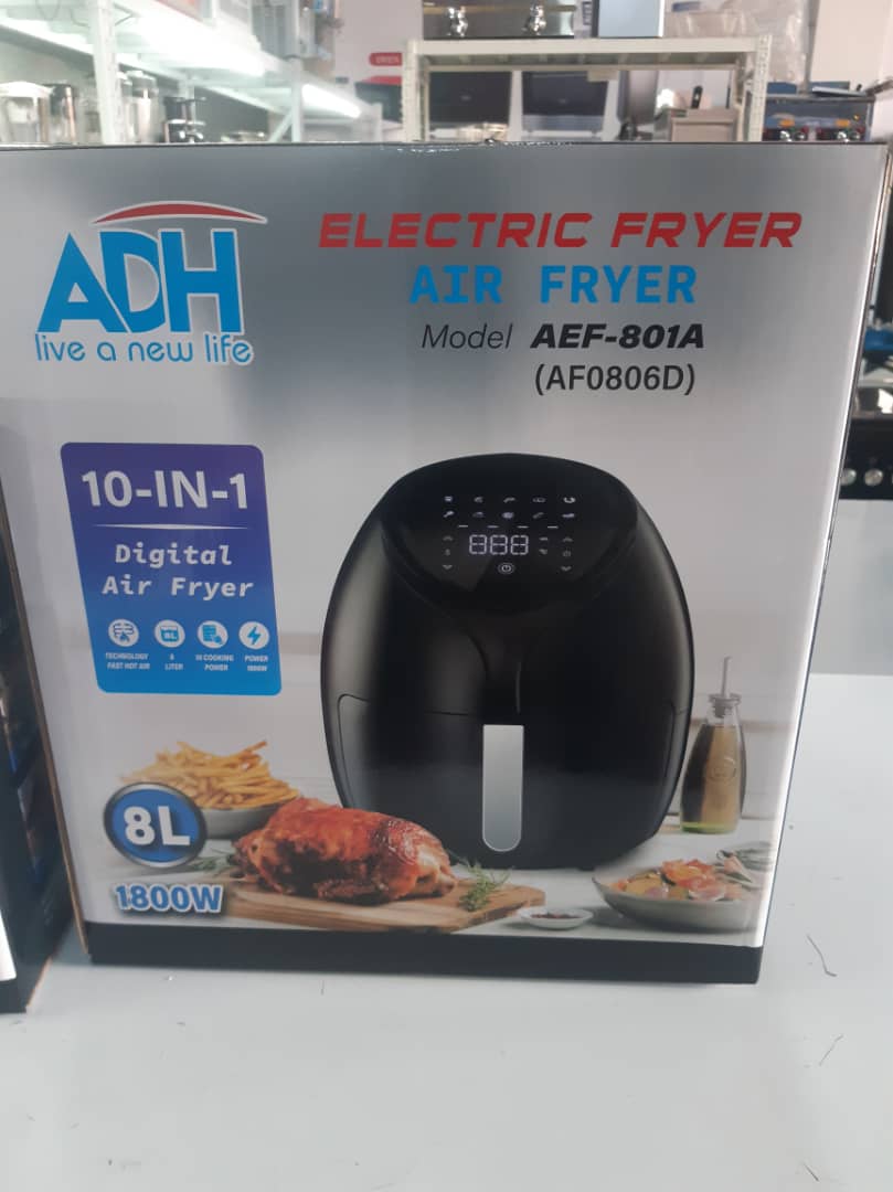 ADH 8L Digital Air Fryer AF0806D - Image 2