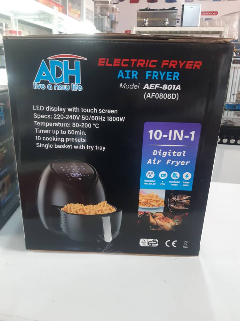 ADH 8L Digital Air Fryer AF0806D - Image 3