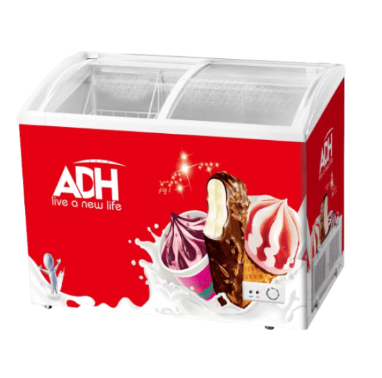 ADH Show Case Display Freezer SD 360 Litres - Ice cream Freezer