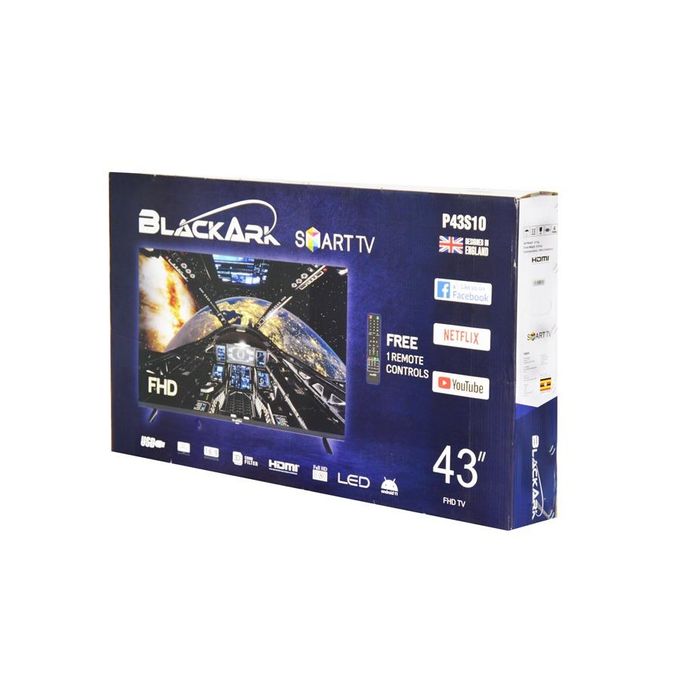 BLACK ARK 43 inch HD Smart Frameless TV With Inbuilt Free To Air Decoder - Image 2