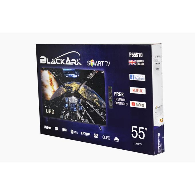 Black Ark 55 Inch UD LED Smart Frameless TV - Image 2