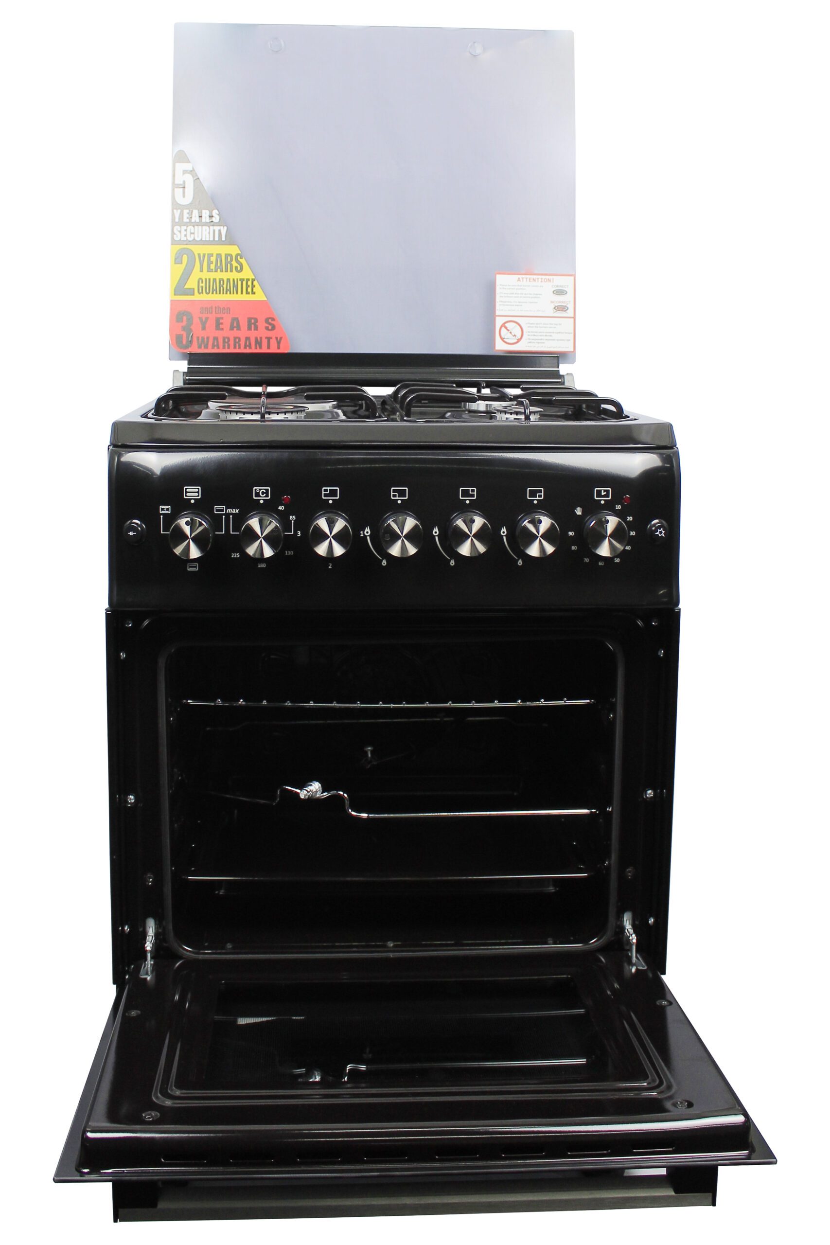BlueFlame Black Cooker Without Fan