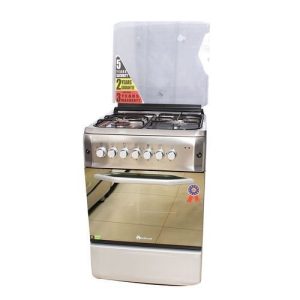 Blueflame Electric Cooker (3+1) /Oven/Fan/Rotisserie/Timer 60x60cm - S6031FER - Stainless
