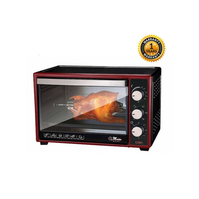 Electro Master EO-1141R 22L Oven With Rotisserie – Black