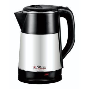 Electro Masters EM-SK-1095 2.4L Electric Kettle - Silver/Black
