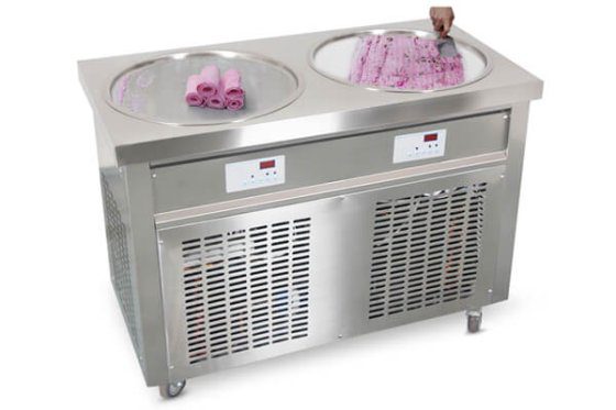 Fried Ice Cream Machine -Double Pan - Image 2