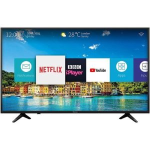 Hisense 50 Inch 4K Ultra HD Smart TV with built-in WIFI - Black
