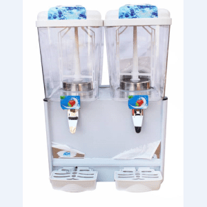 ADH LSJ 18 Liter 2 Tap Juice Dispenser- White