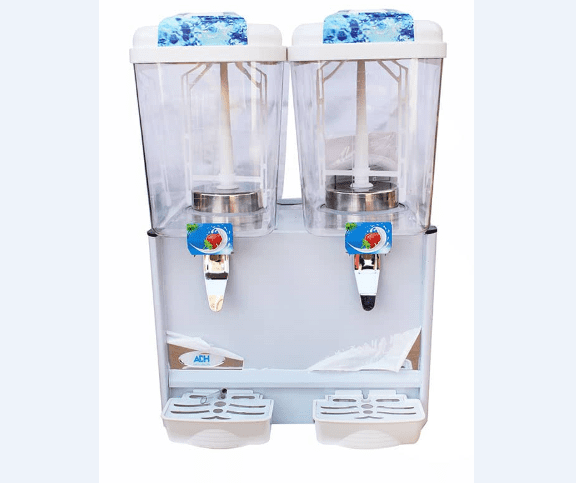 ADH LSJ 18 Liter 2 Tap Juice Dispenser- White