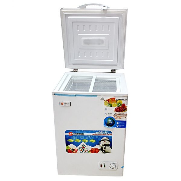 Sayona 150L Chest Freezers – White - Image 3