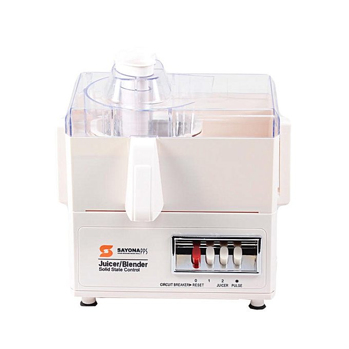 Sayona 400W 4In1 Commercial Blender/Juicer – White