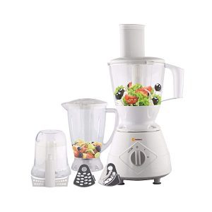 Sayona SB-4187 Multi Function 7 in 1 Blender/Food Processor – White