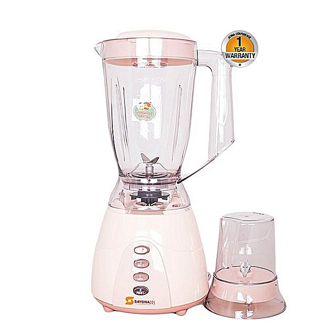 Sayona Blender With Unbreakable Jug – Pink. - Image 2