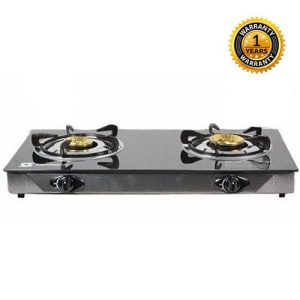 Sayona SB-208 2-Burner Table Top Gas Stove - Black