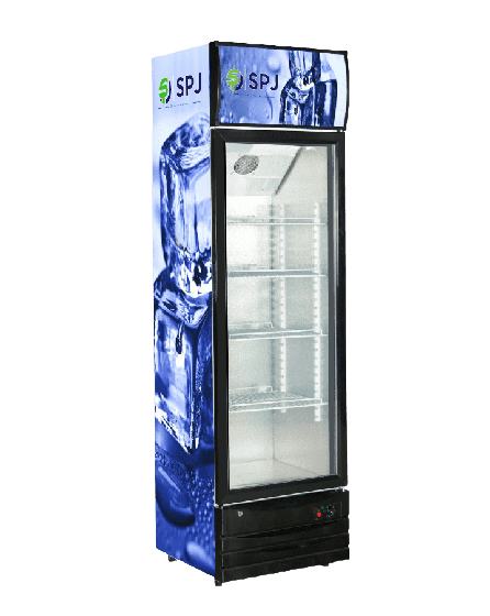 Spj display fridge 355Litres