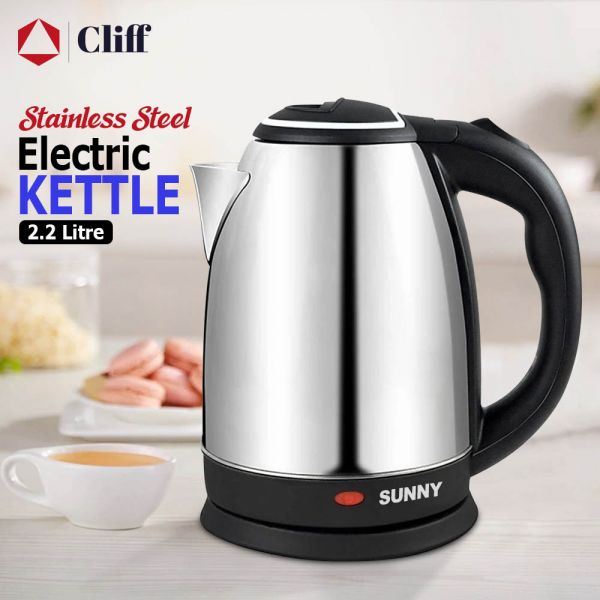 Sunny 2.2 Litre Cordless Electric Kettle - Image 2