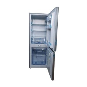 Sayona 141litres double door silver down part freezer