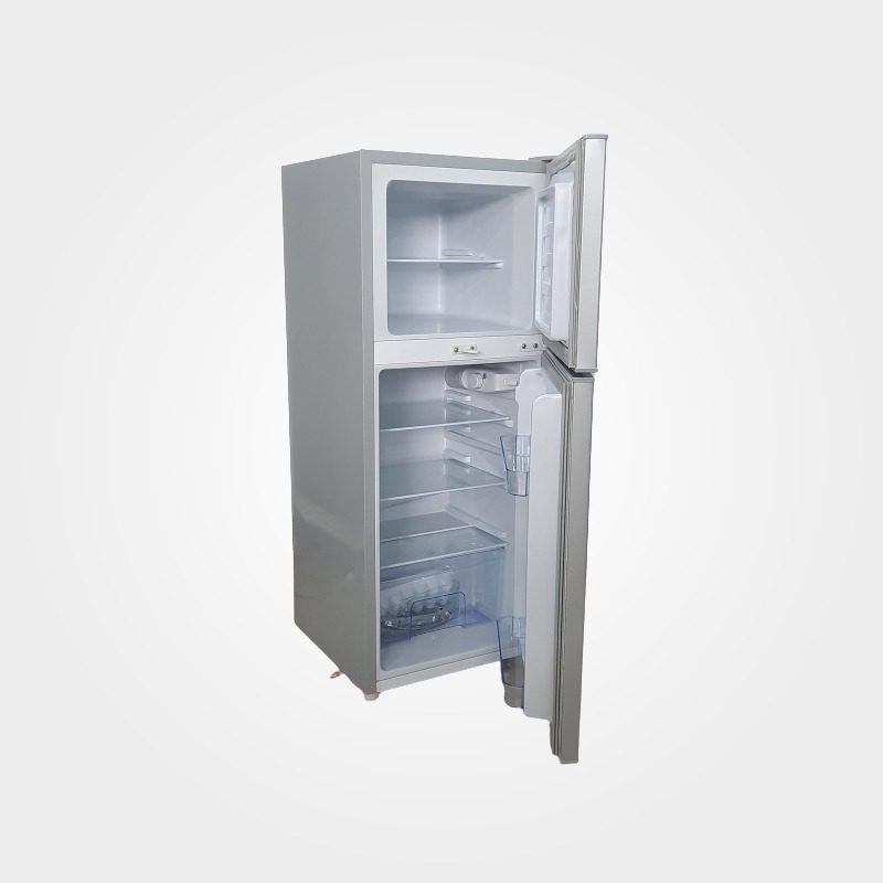 ICECOOL BCD-138 Fridge - 138 Litres - Silver.