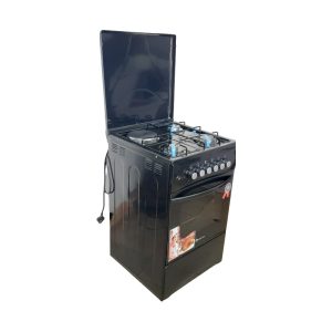 3 burners +1 plate electric , electric oven{ blueflame} 50x50 cm