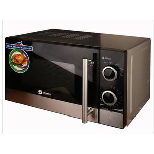 Sayona Microwave Oven 20L - Black, Silver {grill}