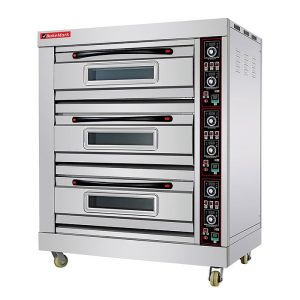 ADH TRIPPLE DECK OVEN – TRIPLE – 2 TRAYS PER DECK