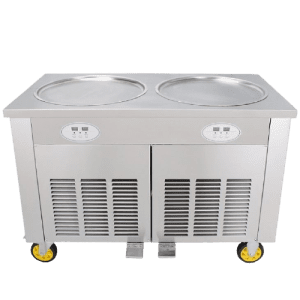 Fried Ice Cream Machine -Double Pan