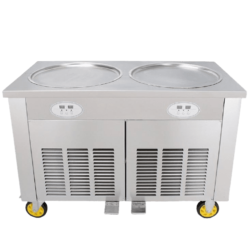 Fried Ice Cream Machine -Double Pan