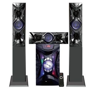 Global Star Global-star Home theater Speaker System GS-3301- 3.1 Channel Hifi Enabled 2000W - Black