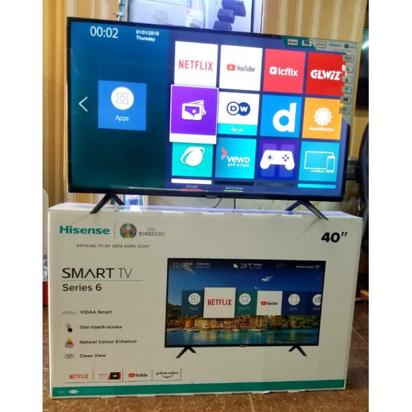 Hisense 43" Smart Digital TV (Internet Apps of Netflix, YouTube) - Image 2