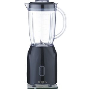 Iqra Blender,1.2L,300W Copper Motor - Black