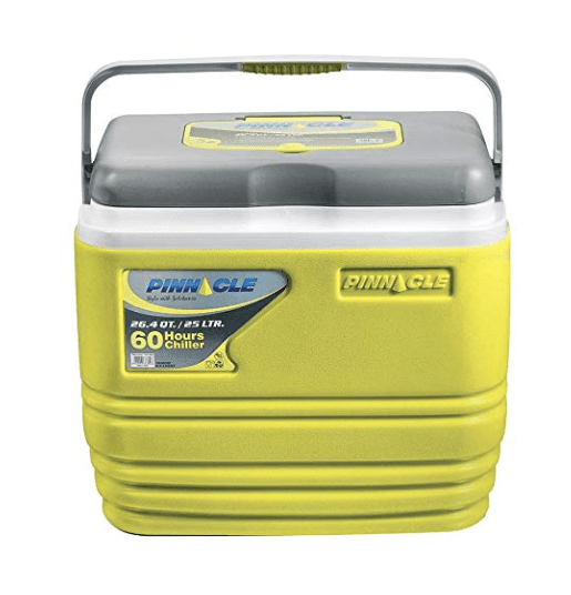 Pinnacle Primero Plastic Insulated Cooler Box, 25 litres, Green