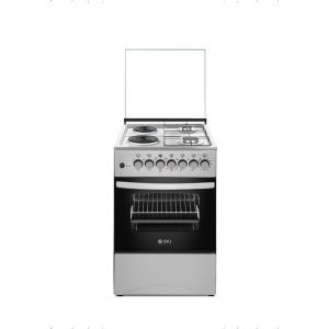 SPJ 2 Gas Burner With 2 Electric 50X50cm Premium Turkey Standing Gas Cooker