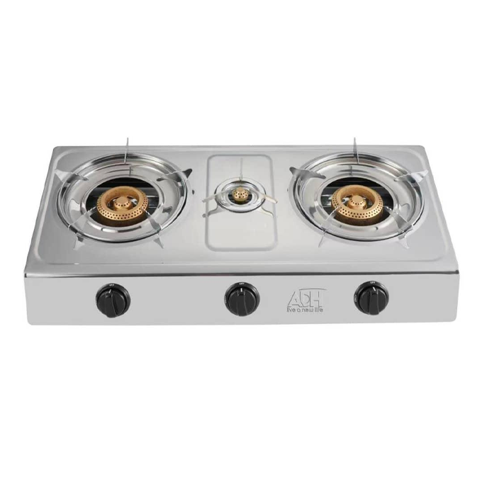 ADH Metallic Gas Stove – Small & Middle Burner