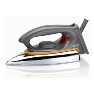 Saachi Non-stick Dry heavy weight Flat Iron NL-1R-158 - Grey, Silver