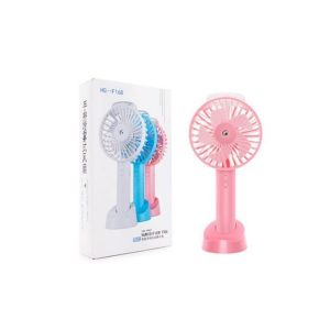 Hand Held Mini USB Rechargeable Portable Fan - Pink