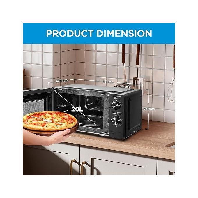 Midea 20L Microwave Oven with 5 Power Levels, 700W - Image 2