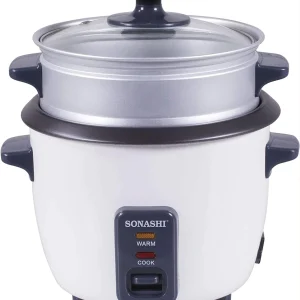 Sonashi 1.8 L Rice Cooker With Steamer SRC-318