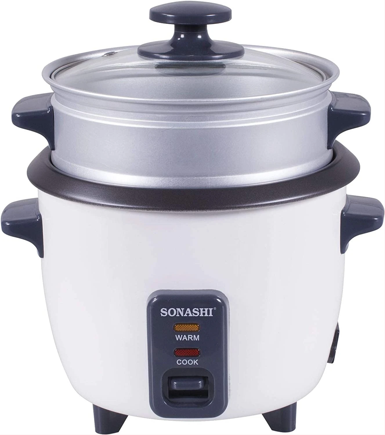 Sonashi 1.8 L Rice Cooker With Steamer SRC-318