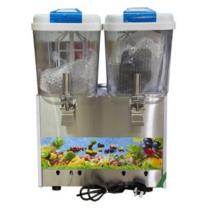 Snow White Commercial Double Juice Dispenser And Cooler