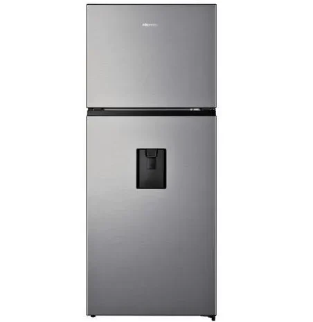 Hisense 419L Double Door Fridge with Frost-free Top Mount Freezer RT419N4WCU – Silver
